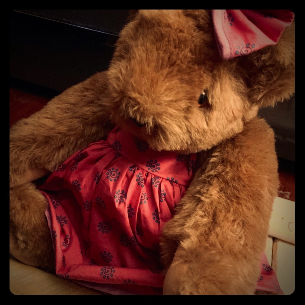 Expecting mommy Vermont teddy bear